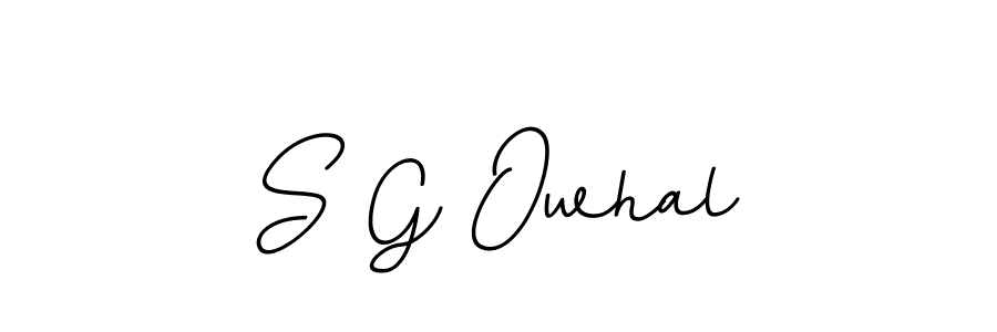 BallpointsItalic-DORy9 is a professional signature style that is perfect for those who want to add a touch of class to their signature. It is also a great choice for those who want to make their signature more unique. Get S G Owhal name to fancy signature for free. S G Owhal signature style 11 images and pictures png