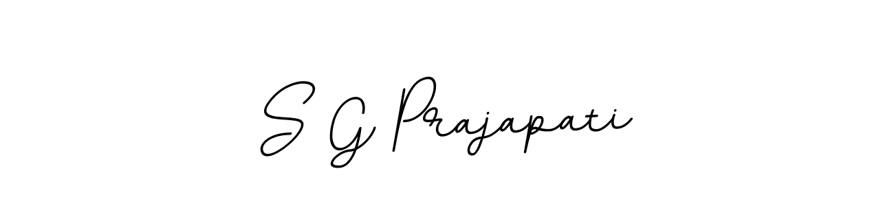 Also we have S G Prajapati name is the best signature style. Create professional handwritten signature collection using BallpointsItalic-DORy9 autograph style. S G Prajapati signature style 11 images and pictures png