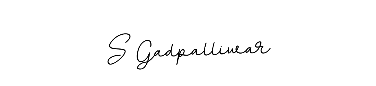 Here are the top 10 professional signature styles for the name S Gadpalliwar. These are the best autograph styles you can use for your name. S Gadpalliwar signature style 11 images and pictures png