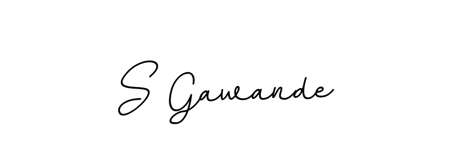 Also we have S Gawande name is the best signature style. Create professional handwritten signature collection using BallpointsItalic-DORy9 autograph style. S Gawande signature style 11 images and pictures png