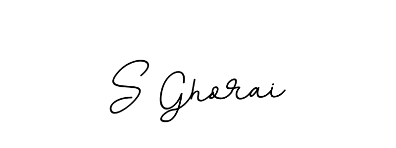 Also we have S Ghorai name is the best signature style. Create professional handwritten signature collection using BallpointsItalic-DORy9 autograph style. S Ghorai signature style 11 images and pictures png