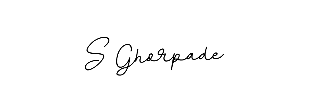 Make a beautiful signature design for name S Ghorpade. Use this online signature maker to create a handwritten signature for free. S Ghorpade signature style 11 images and pictures png