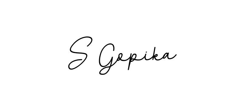 Also You can easily find your signature by using the search form. We will create S Gopika name handwritten signature images for you free of cost using BallpointsItalic-DORy9 sign style. S Gopika signature style 11 images and pictures png