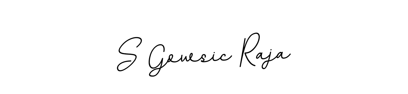 if you are searching for the best signature style for your name S Gowsic Raja. so please give up your signature search. here we have designed multiple signature styles  using BallpointsItalic-DORy9. S Gowsic Raja signature style 11 images and pictures png