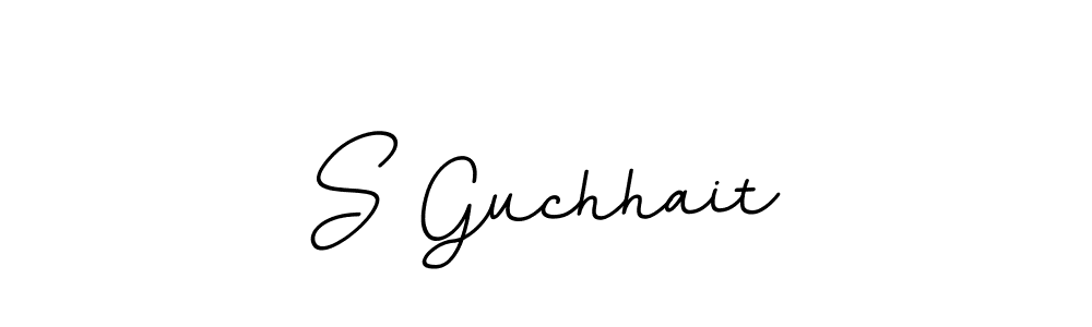 Also we have S Guchhait name is the best signature style. Create professional handwritten signature collection using BallpointsItalic-DORy9 autograph style. S Guchhait signature style 11 images and pictures png