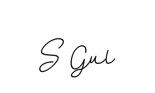 BallpointsItalic-DORy9 is a professional signature style that is perfect for those who want to add a touch of class to their signature. It is also a great choice for those who want to make their signature more unique. Get S Gul name to fancy signature for free. S Gul signature style 11 images and pictures png