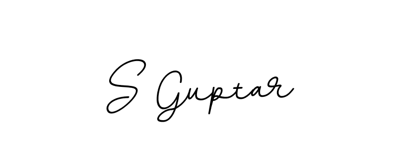 Make a beautiful signature design for name S Guptar. With this signature (BallpointsItalic-DORy9) style, you can create a handwritten signature for free. S Guptar signature style 11 images and pictures png