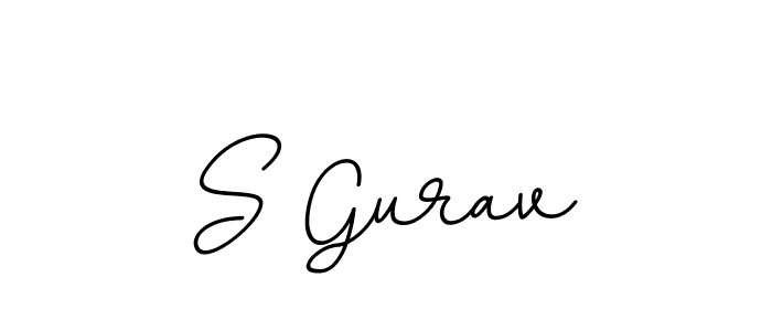Also we have S Gurav name is the best signature style. Create professional handwritten signature collection using BallpointsItalic-DORy9 autograph style. S Gurav signature style 11 images and pictures png