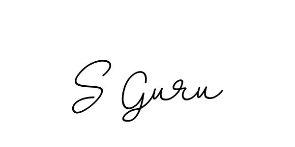 Here are the top 10 professional signature styles for the name S Guru. These are the best autograph styles you can use for your name. S Guru signature style 11 images and pictures png