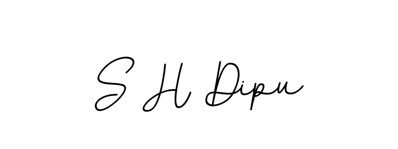 Also You can easily find your signature by using the search form. We will create S H Dipu name handwritten signature images for you free of cost using BallpointsItalic-DORy9 sign style. S H Dipu signature style 11 images and pictures png