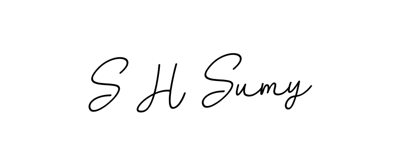 How to make S H Sumy signature? BallpointsItalic-DORy9 is a professional autograph style. Create handwritten signature for S H Sumy name. S H Sumy signature style 11 images and pictures png