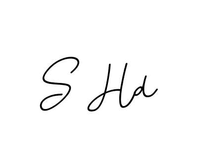 You should practise on your own different ways (BallpointsItalic-DORy9) to write your name (S Hd) in signature. don't let someone else do it for you. S Hd signature style 11 images and pictures png