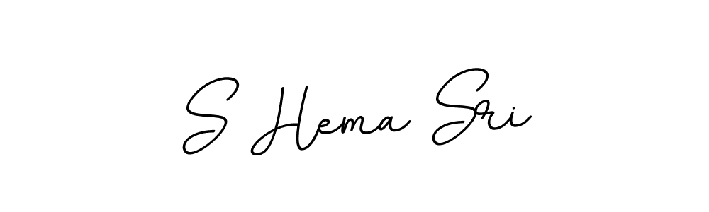 You should practise on your own different ways (BallpointsItalic-DORy9) to write your name (S Hema Sri) in signature. don't let someone else do it for you. S Hema Sri signature style 11 images and pictures png