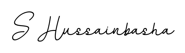 Get inspired by this graceful BallpointsItalic-DORy9 signature style for name S Hussainbasha. Smooth loops and balanced proportions for everyday use. S Hussainbasha signature style 11 images and pictures png