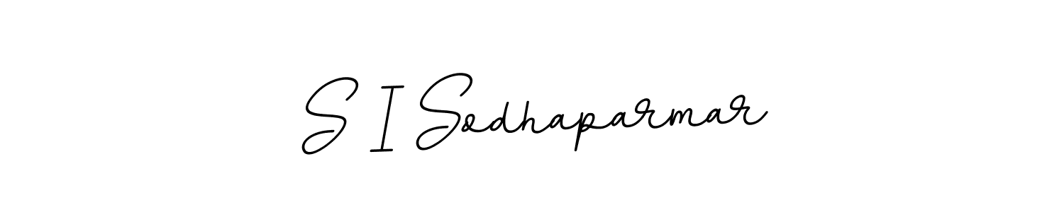 if you are searching for the best signature style for your name S I Sodhaparmar. so please give up your signature search. here we have designed multiple signature styles  using BallpointsItalic-DORy9. S I Sodhaparmar signature style 11 images and pictures png