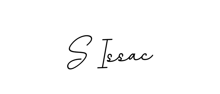 S Issac stylish signature style. Best Handwritten Sign (BallpointsItalic-DORy9) for my name. Handwritten Signature Collection Ideas for my name S Issac. S Issac signature style 11 images and pictures png