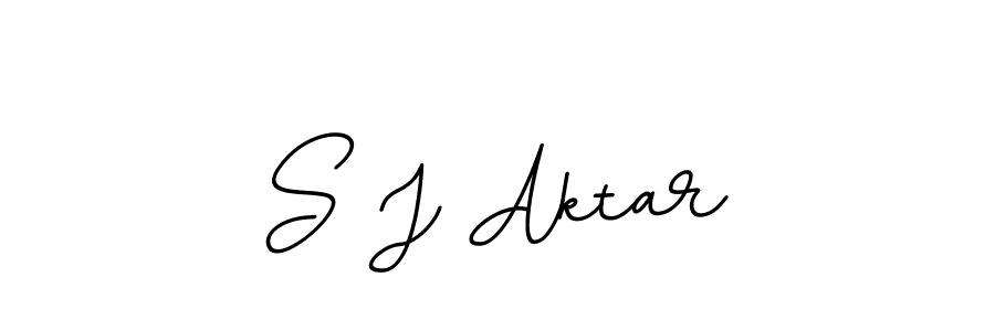 BallpointsItalic-DORy9 is a professional signature style that is perfect for those who want to add a touch of class to their signature. It is also a great choice for those who want to make their signature more unique. Get S J Aktar name to fancy signature for free. S J Aktar signature style 11 images and pictures png