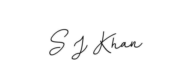 Make a beautiful signature design for name S J Khan. Use this online signature maker to create a handwritten signature for free. S J Khan signature style 11 images and pictures png