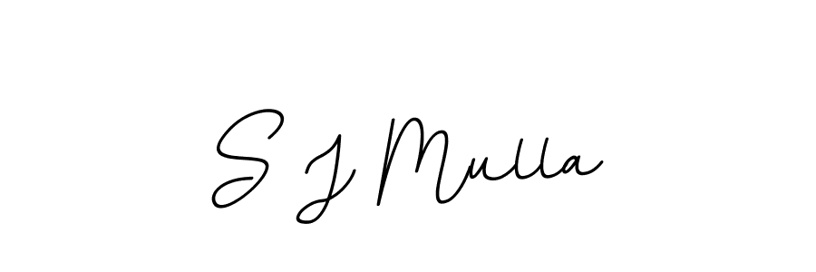 BallpointsItalic-DORy9 is a professional signature style that is perfect for those who want to add a touch of class to their signature. It is also a great choice for those who want to make their signature more unique. Get S J Mulla name to fancy signature for free. S J Mulla signature style 11 images and pictures png