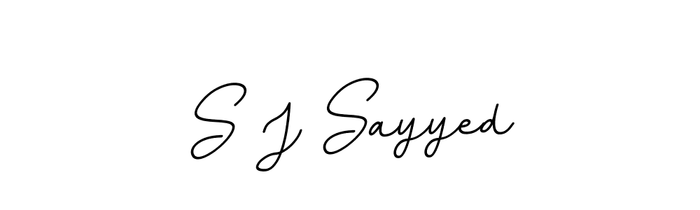 Make a beautiful signature design for name S J Sayyed. Use this online signature maker to create a handwritten signature for free. S J Sayyed signature style 11 images and pictures png