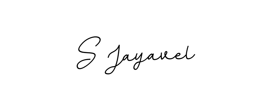 Create a beautiful signature design for name S Jayavel. With this signature (BallpointsItalic-DORy9) fonts, you can make a handwritten signature for free. S Jayavel signature style 11 images and pictures png