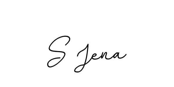 Also we have S Jena name is the best signature style. Create professional handwritten signature collection using BallpointsItalic-DORy9 autograph style. S Jena signature style 11 images and pictures png