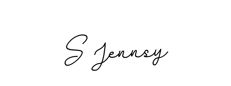 BallpointsItalic-DORy9 is a professional signature style that is perfect for those who want to add a touch of class to their signature. It is also a great choice for those who want to make their signature more unique. Get S Jennsy name to fancy signature for free. S Jennsy signature style 11 images and pictures png