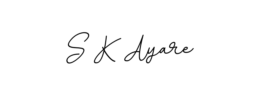 How to make S K Ayare signature? BallpointsItalic-DORy9 is a professional autograph style. Create handwritten signature for S K Ayare name. S K Ayare signature style 11 images and pictures png