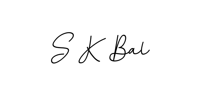 Here are the top 10 professional signature styles for the name S K Bal. These are the best autograph styles you can use for your name. S K Bal signature style 11 images and pictures png