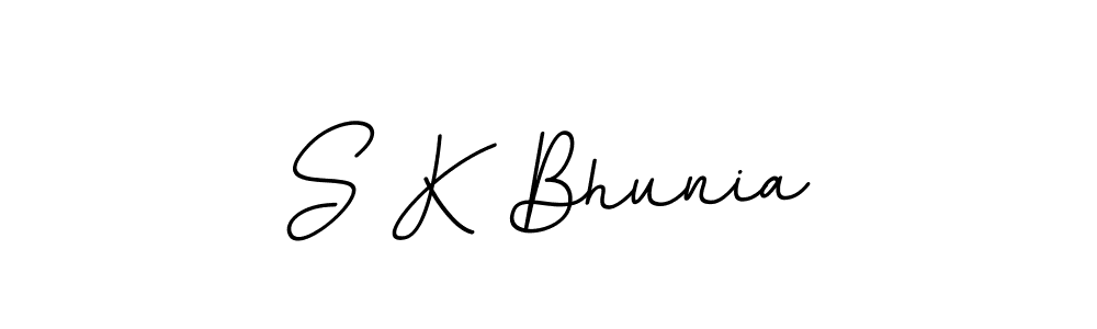 Make a beautiful signature design for name S K Bhunia. With this signature (BallpointsItalic-DORy9) style, you can create a handwritten signature for free. S K Bhunia signature style 11 images and pictures png