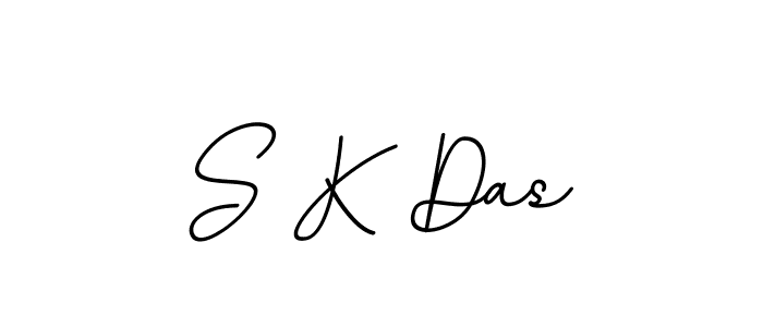 How to make S K Das name signature. Use BallpointsItalic-DORy9 style for creating short signs online. This is the latest handwritten sign. S K Das signature style 11 images and pictures png