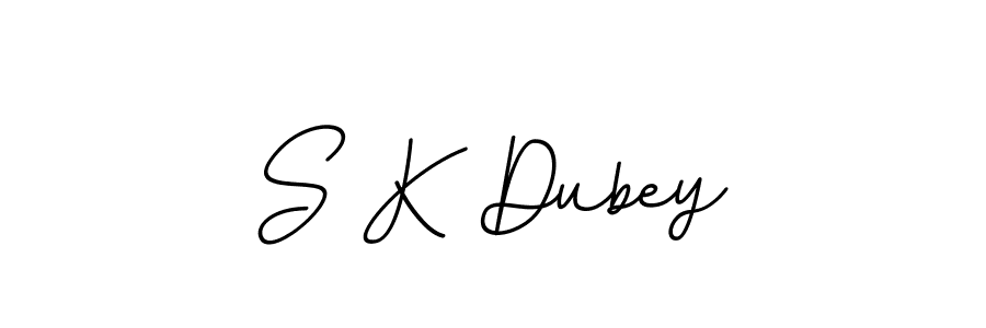 How to make S K Dubey signature? BallpointsItalic-DORy9 is a professional autograph style. Create handwritten signature for S K Dubey name. S K Dubey signature style 11 images and pictures png