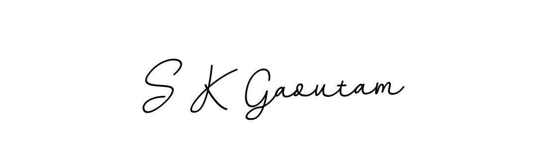 How to make S K Gaoutam signature? BallpointsItalic-DORy9 is a professional autograph style. Create handwritten signature for S K Gaoutam name. S K Gaoutam signature style 11 images and pictures png