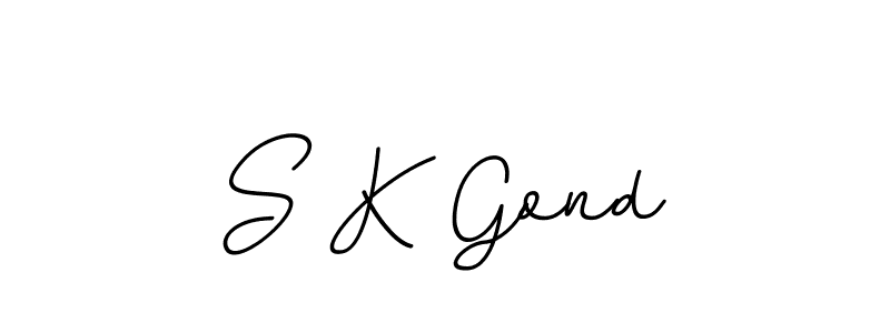 Here are the top 10 professional signature styles for the name S K Gond. These are the best autograph styles you can use for your name. S K Gond signature style 11 images and pictures png