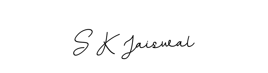 BallpointsItalic-DORy9 is a professional signature style that is perfect for those who want to add a touch of class to their signature. It is also a great choice for those who want to make their signature more unique. Get S K Jaiswal name to fancy signature for free. S K Jaiswal signature style 11 images and pictures png