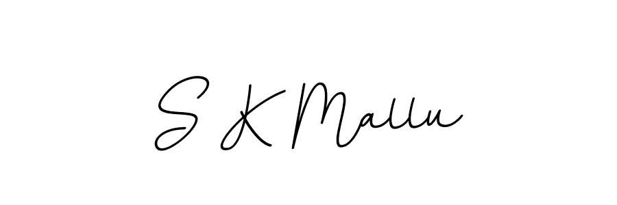 if you are searching for the best signature style for your name S K Mallu. so please give up your signature search. here we have designed multiple signature styles  using BallpointsItalic-DORy9. S K Mallu signature style 11 images and pictures png
