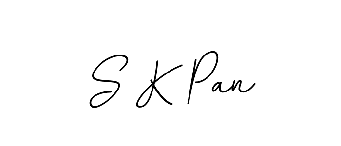 BallpointsItalic-DORy9 is a professional signature style that is perfect for those who want to add a touch of class to their signature. It is also a great choice for those who want to make their signature more unique. Get S K Pan name to fancy signature for free. S K Pan signature style 11 images and pictures png