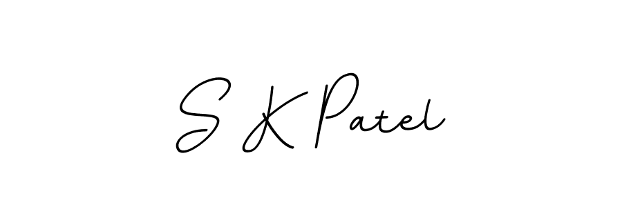 How to make S K Patel signature? BallpointsItalic-DORy9 is a professional autograph style. Create handwritten signature for S K Patel name. S K Patel signature style 11 images and pictures png