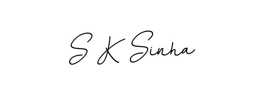 BallpointsItalic-DORy9 is a professional signature style that is perfect for those who want to add a touch of class to their signature. It is also a great choice for those who want to make their signature more unique. Get S K Sinha name to fancy signature for free. S K Sinha signature style 11 images and pictures png