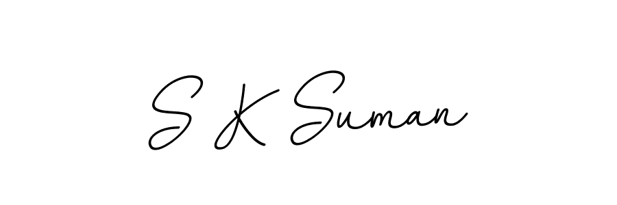 This is the best signature style for the S K Suman name. Also you like these signature font (BallpointsItalic-DORy9). Mix name signature. S K Suman signature style 11 images and pictures png