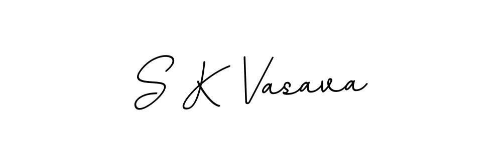 Also we have S K Vasava name is the best signature style. Create professional handwritten signature collection using BallpointsItalic-DORy9 autograph style. S K Vasava signature style 11 images and pictures png