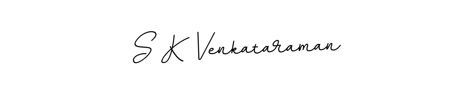 Use a signature maker to create a handwritten signature online. With this signature software, you can design (BallpointsItalic-DORy9) your own signature for name S K Venkataraman. S K Venkataraman signature style 11 images and pictures png
