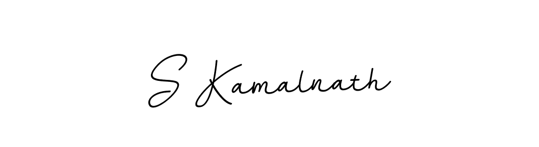 How to make S Kamalnath name signature. Use BallpointsItalic-DORy9 style for creating short signs online. This is the latest handwritten sign. S Kamalnath signature style 11 images and pictures png