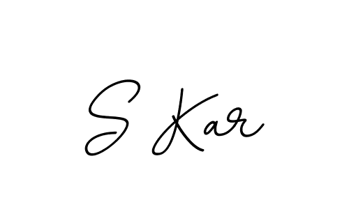 S Kar stylish signature style. Best Handwritten Sign (BallpointsItalic-DORy9) for my name. Handwritten Signature Collection Ideas for my name S Kar. S Kar signature style 11 images and pictures png