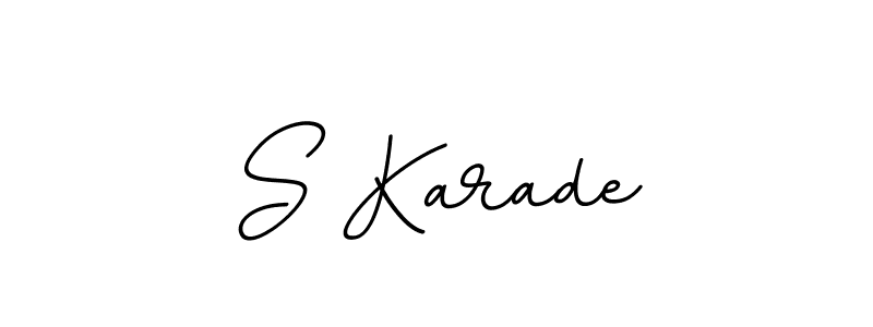 This is the best signature style for the S Karade name. Also you like these signature font (BallpointsItalic-DORy9). Mix name signature. S Karade signature style 11 images and pictures png
