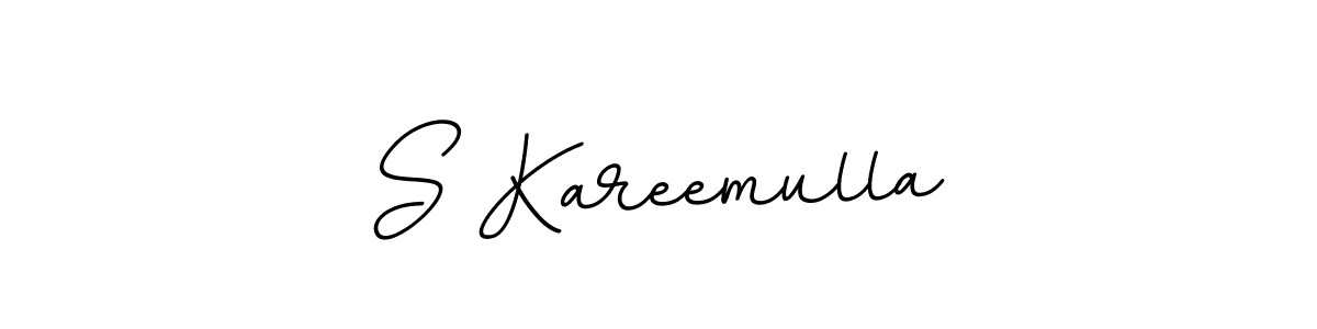 if you are searching for the best signature style for your name S Kareemulla. so please give up your signature search. here we have designed multiple signature styles  using BallpointsItalic-DORy9. S Kareemulla signature style 11 images and pictures png