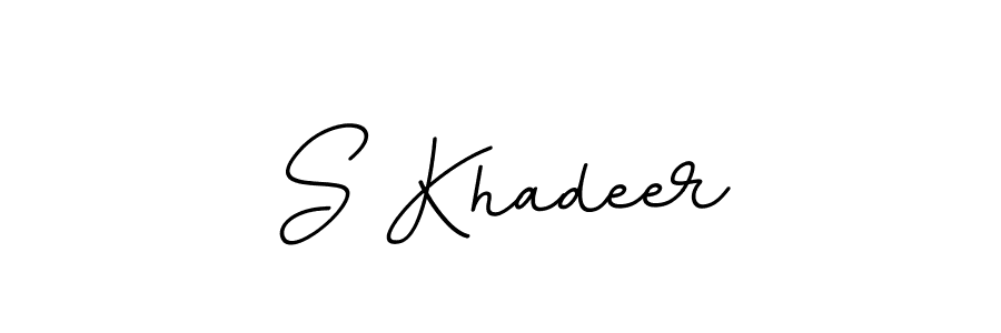 Make a beautiful signature design for name S Khadeer. Use this online signature maker to create a handwritten signature for free. S Khadeer signature style 11 images and pictures png