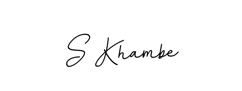 Here are the top 10 professional signature styles for the name S Khambe. These are the best autograph styles you can use for your name. S Khambe signature style 11 images and pictures png