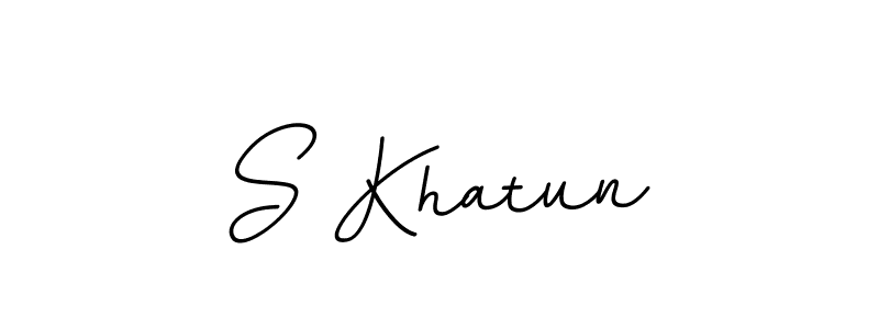 Make a beautiful signature design for name S Khatun. Use this online signature maker to create a handwritten signature for free. S Khatun signature style 11 images and pictures png