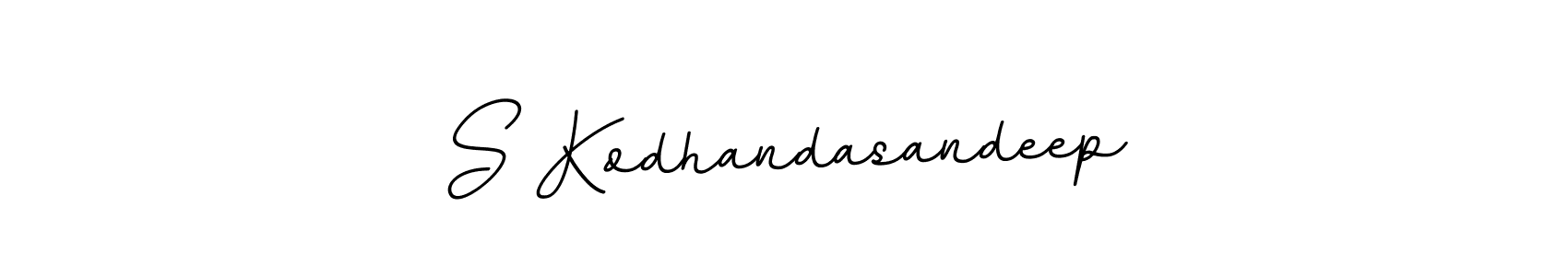 How to make S Kodhandasandeep name signature. Use BallpointsItalic-DORy9 style for creating short signs online. This is the latest handwritten sign. S Kodhandasandeep signature style 11 images and pictures png